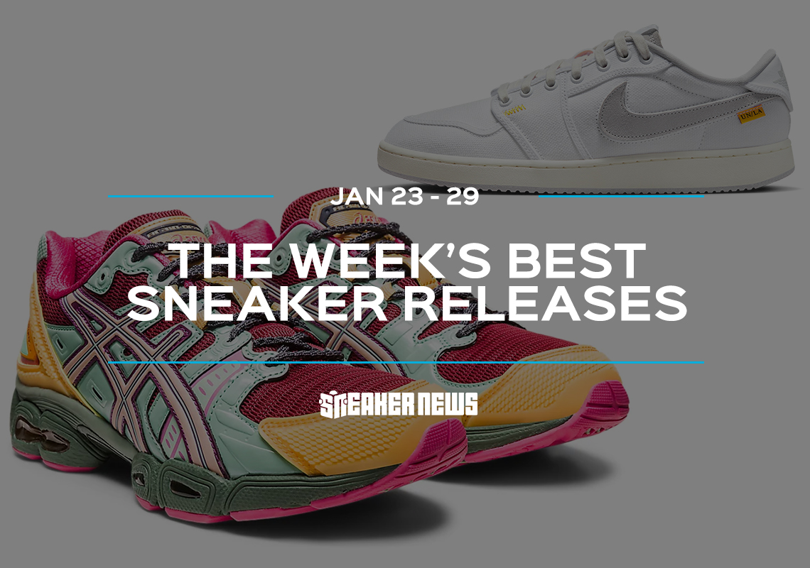 Upcoming Releases: Brain Dead x ASICS GEL-Nimbus 9, Union LA x AJ1 KO Low, And More