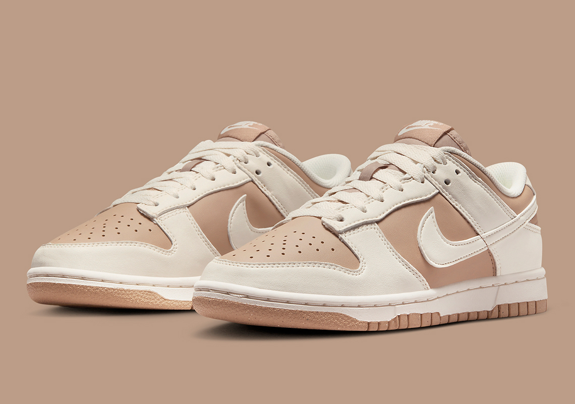 Sail And Light Brown Decorates The Nike Dunk Low Next Nature