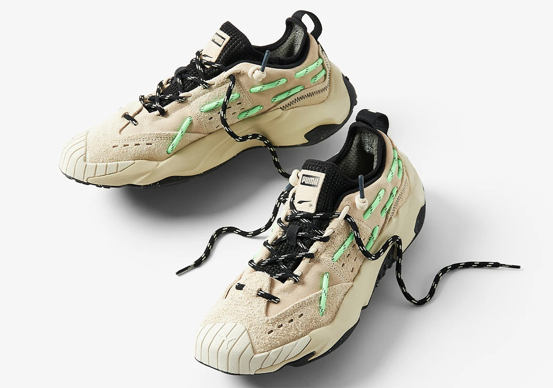 The PUMA PLEXUS Arrives In "Eggnog" And "Elektro Green"