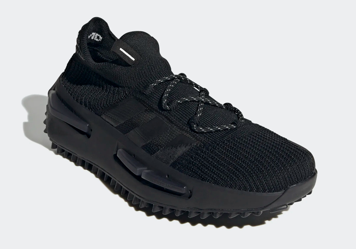 Adidas Nmd S1 Triple Black Fz6381 Lead