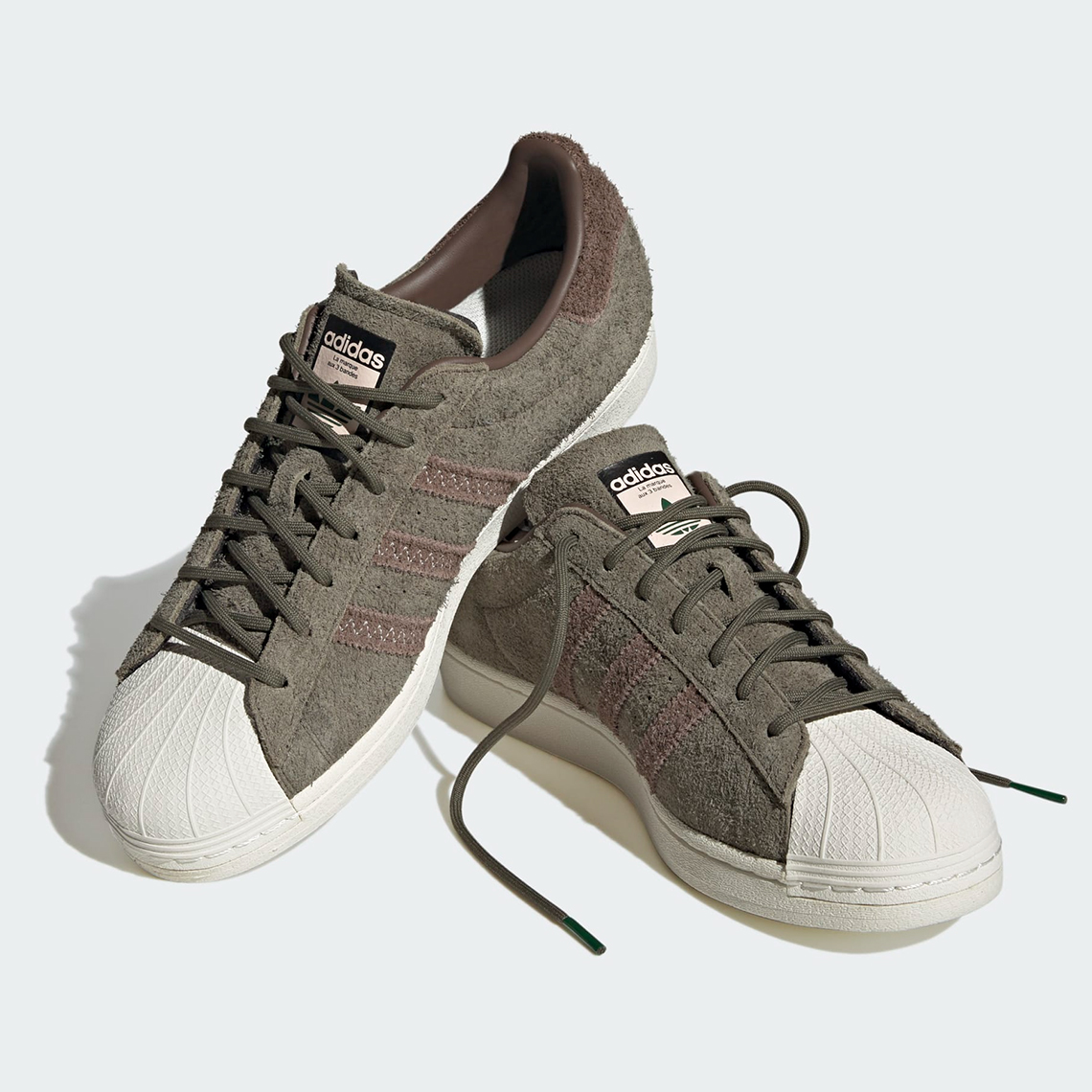 Adidas Superstar Olive Strata Earth Strata Gw2174 3