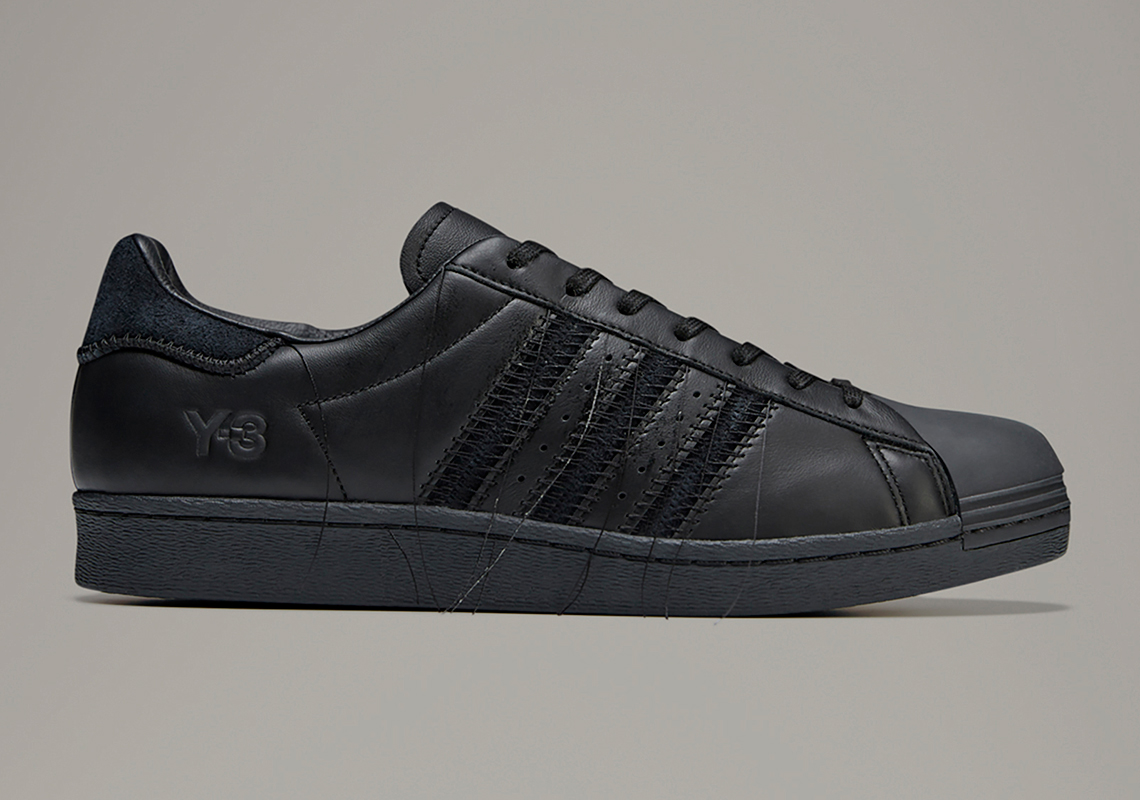 Adidas Y3 Superstar Black Hp3127 1