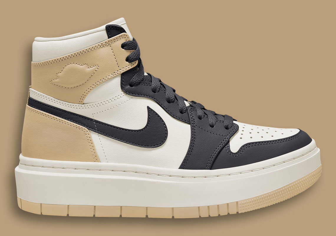 Tan And "Black Toe" Styling Lands On The Air Jordan 1 High Elevate