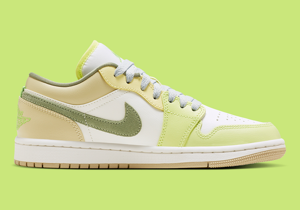 Air Jordan 1 Low Green Yellow Fd9906 1312