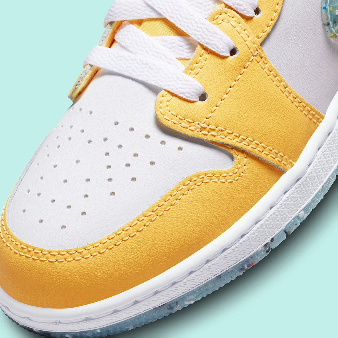 Air Jordan 1 Low Gs White Yellow Grind Dx4375 800 6