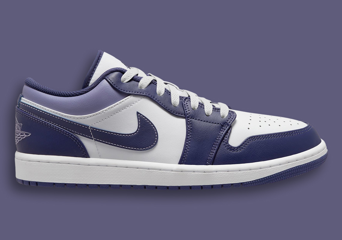 Deep Violets Overtake The Air Jordan 1 Low