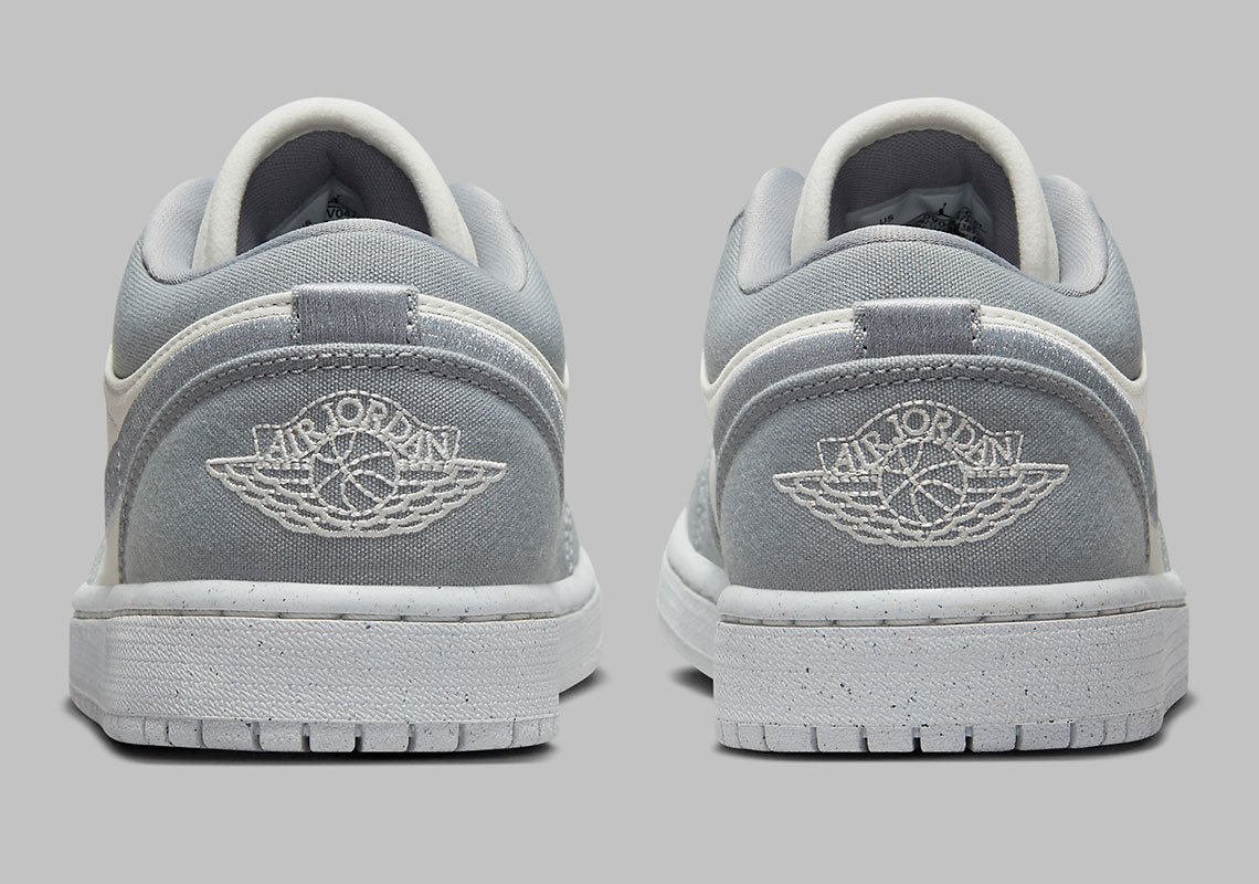 Air Jordan 1 Low Se Canvas Steel Grey Dv0426 012 8