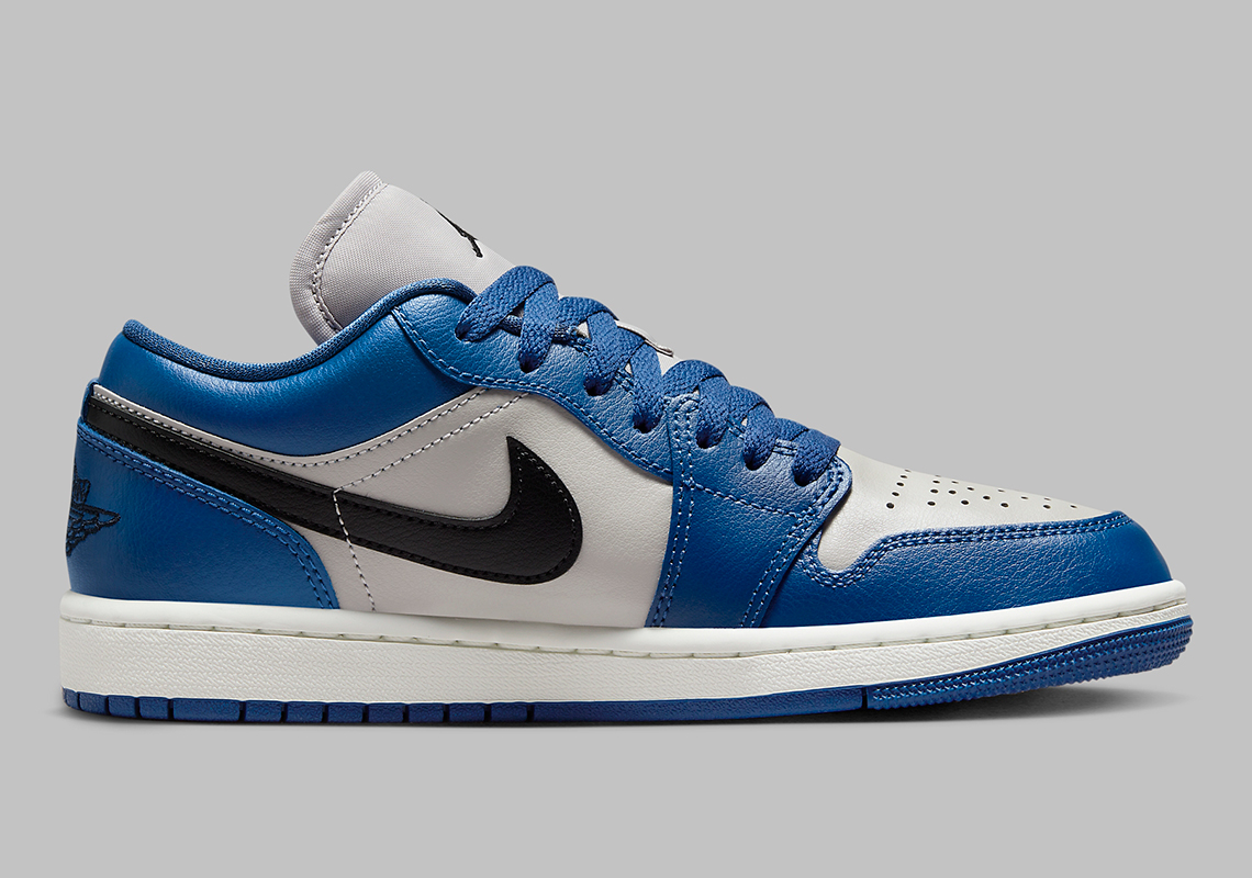 Air Jordan 1 Low Womens Royal Grey Black Dc0774 402 1