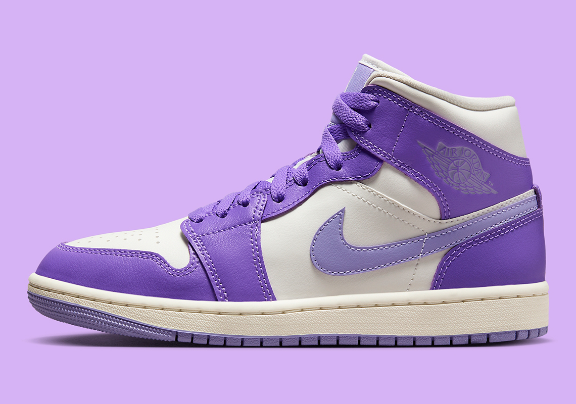 Air Jordan 1 Mid Purple Bq6472 504 1