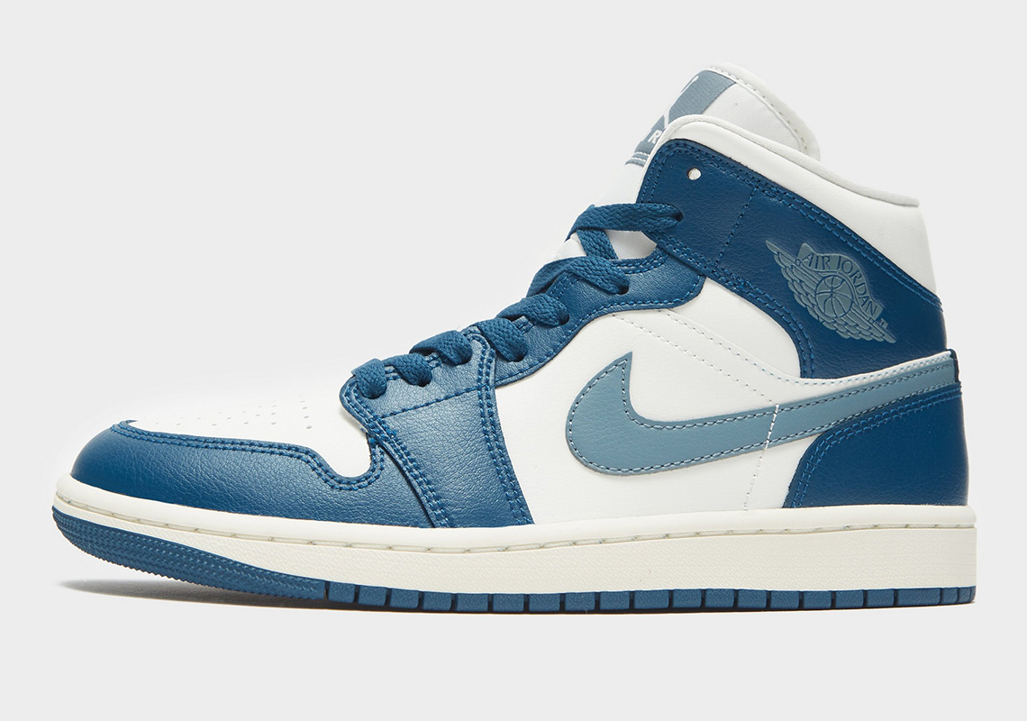 Air Jordan 1 Mid Teal Bq6472 414 Womens 6