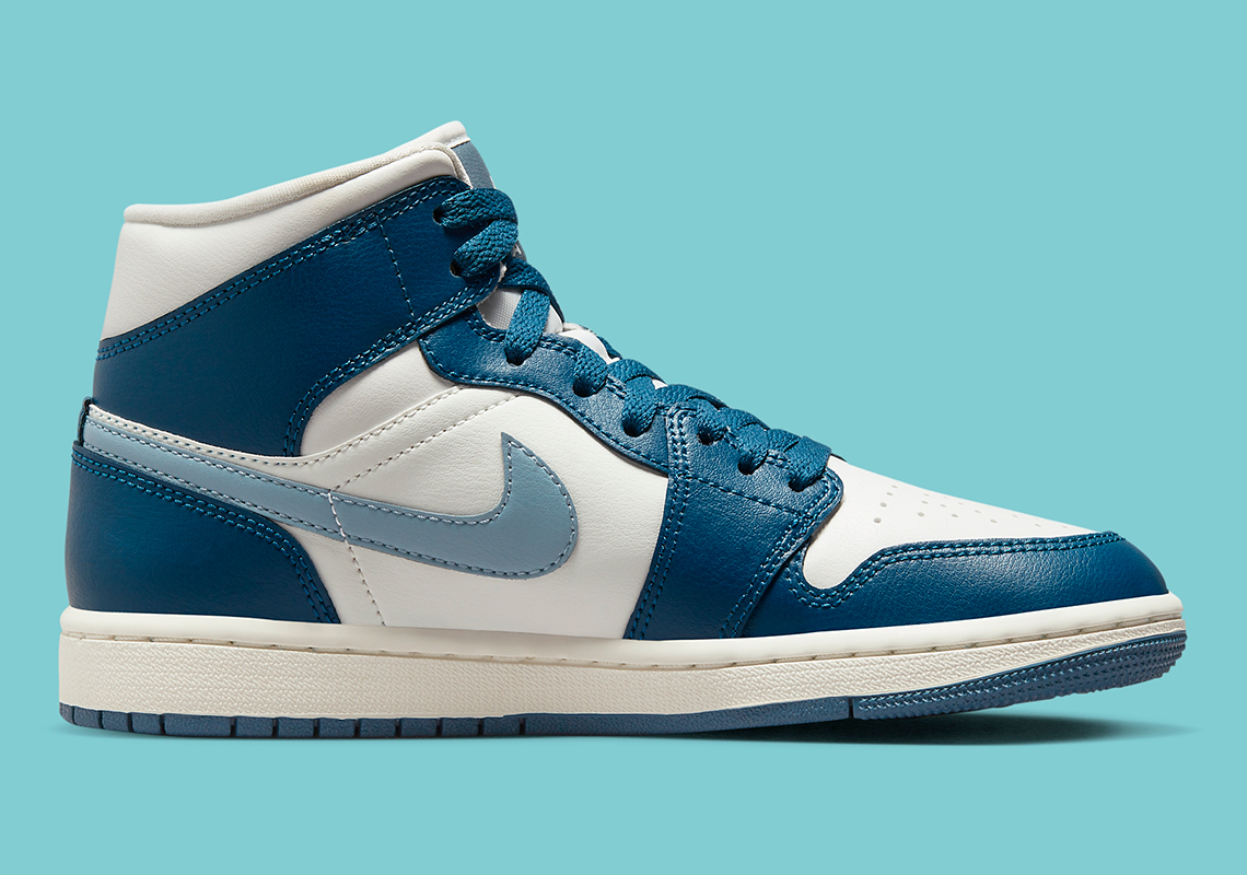 Air Jordan 1 Mid W Teal Bq6472 414 6