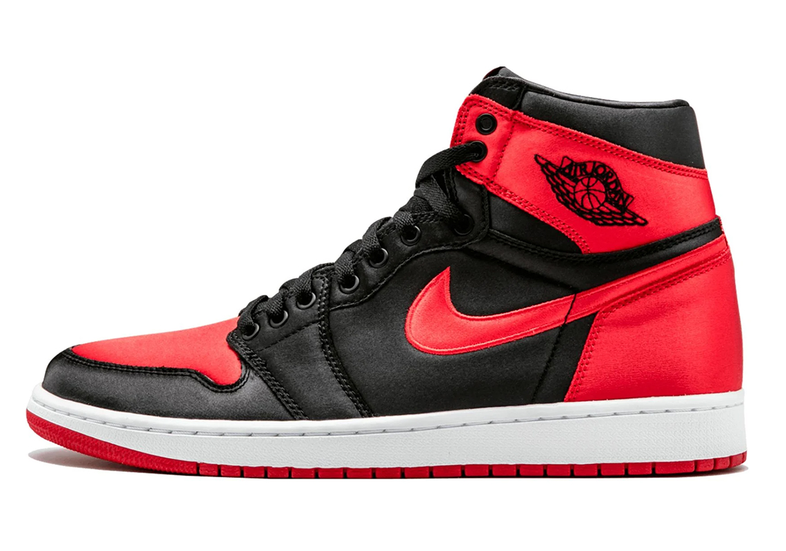 Air Jordan 1 "Satin Bred" Releasing Holiday 2023 As Women's Exclusive