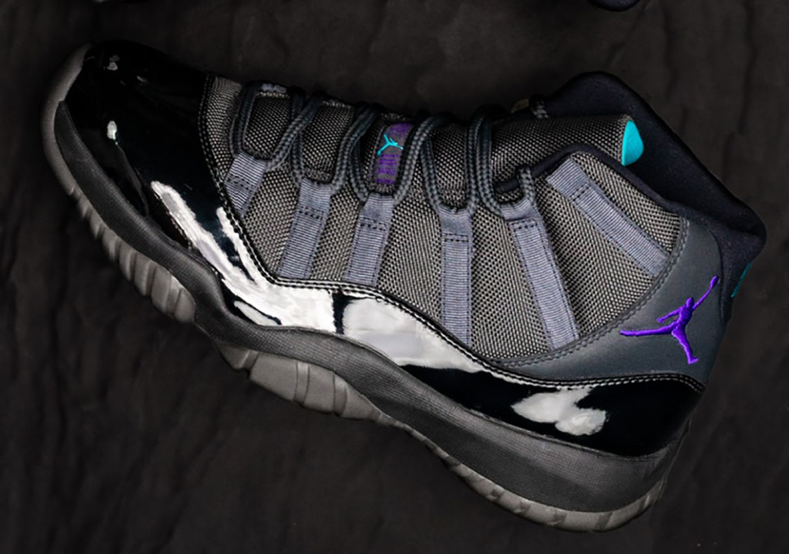 Detailed Look At The Alternate Air Jordan 11 “Gamma Blue” Looksee Sample