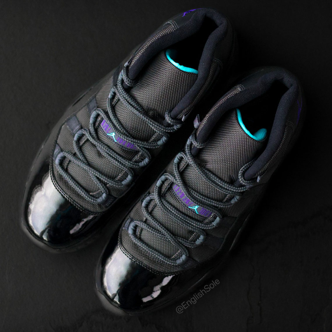 Air Jordan 11 Gamma Blue Unreleased Sample 3