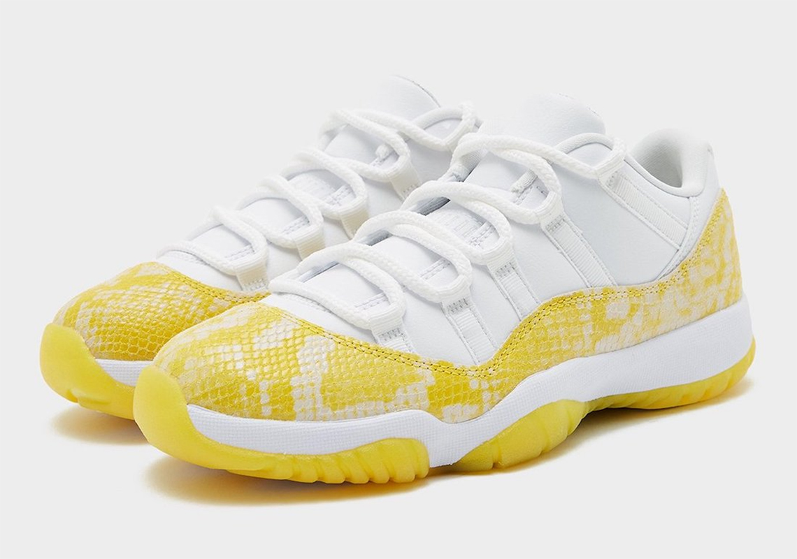 The Air Jordan 11 Low “Yellow Snakeskin” Expected In May