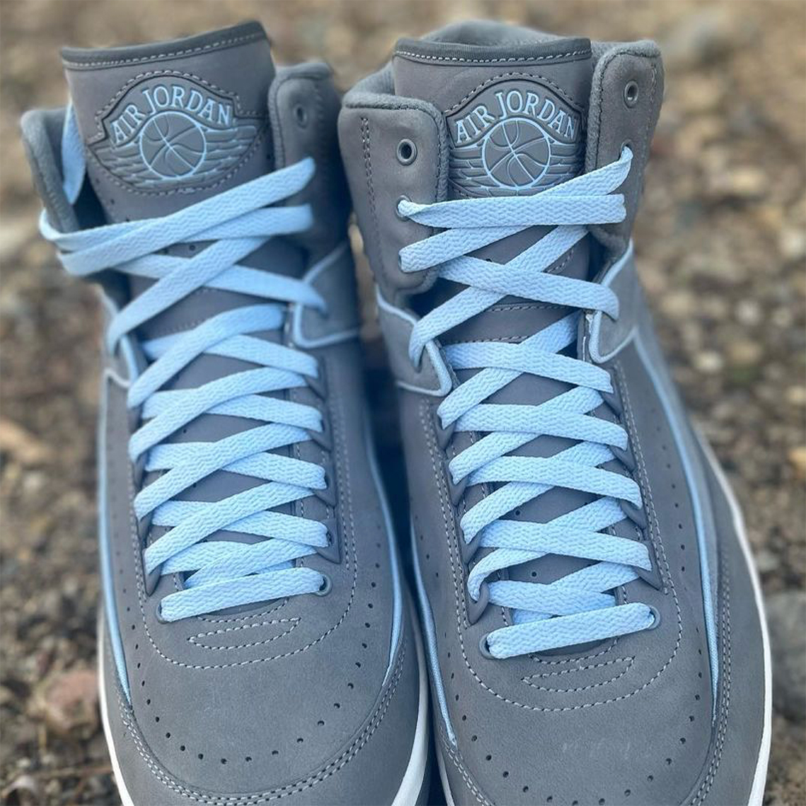 Air Jordan 2 Cool Grey Blue 2