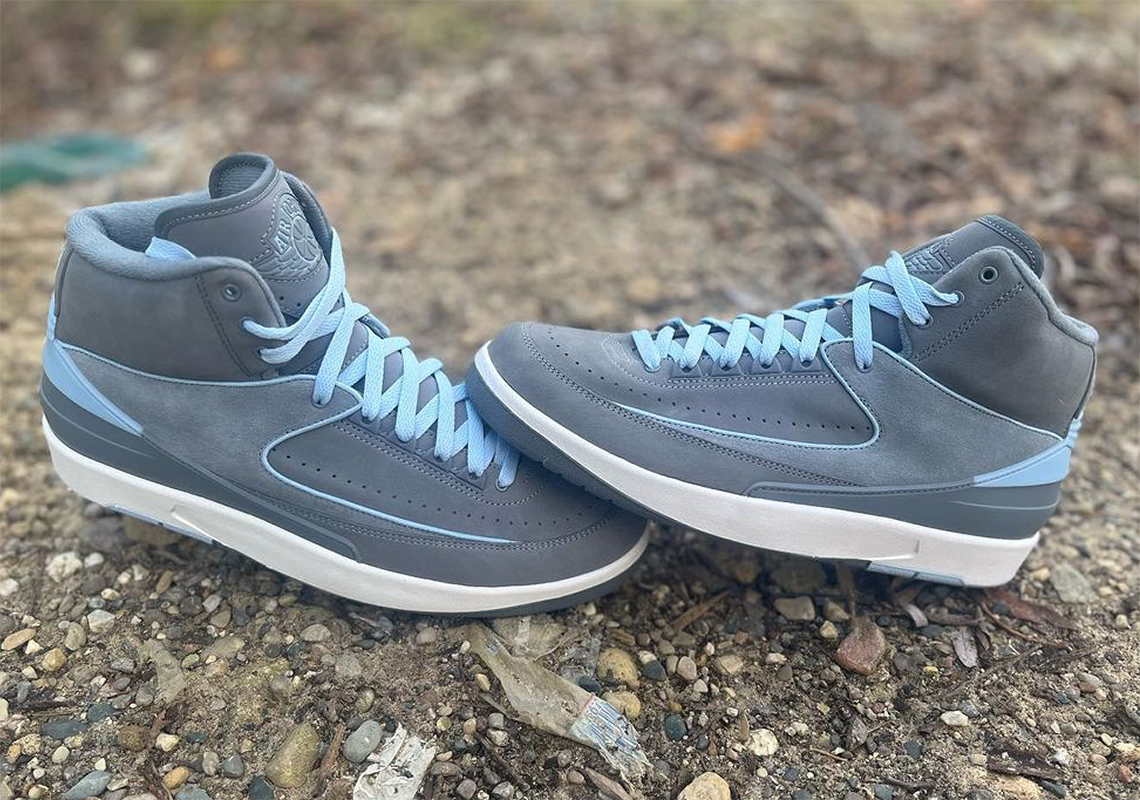 Air Jordan 2 Cool Grey Blue 5