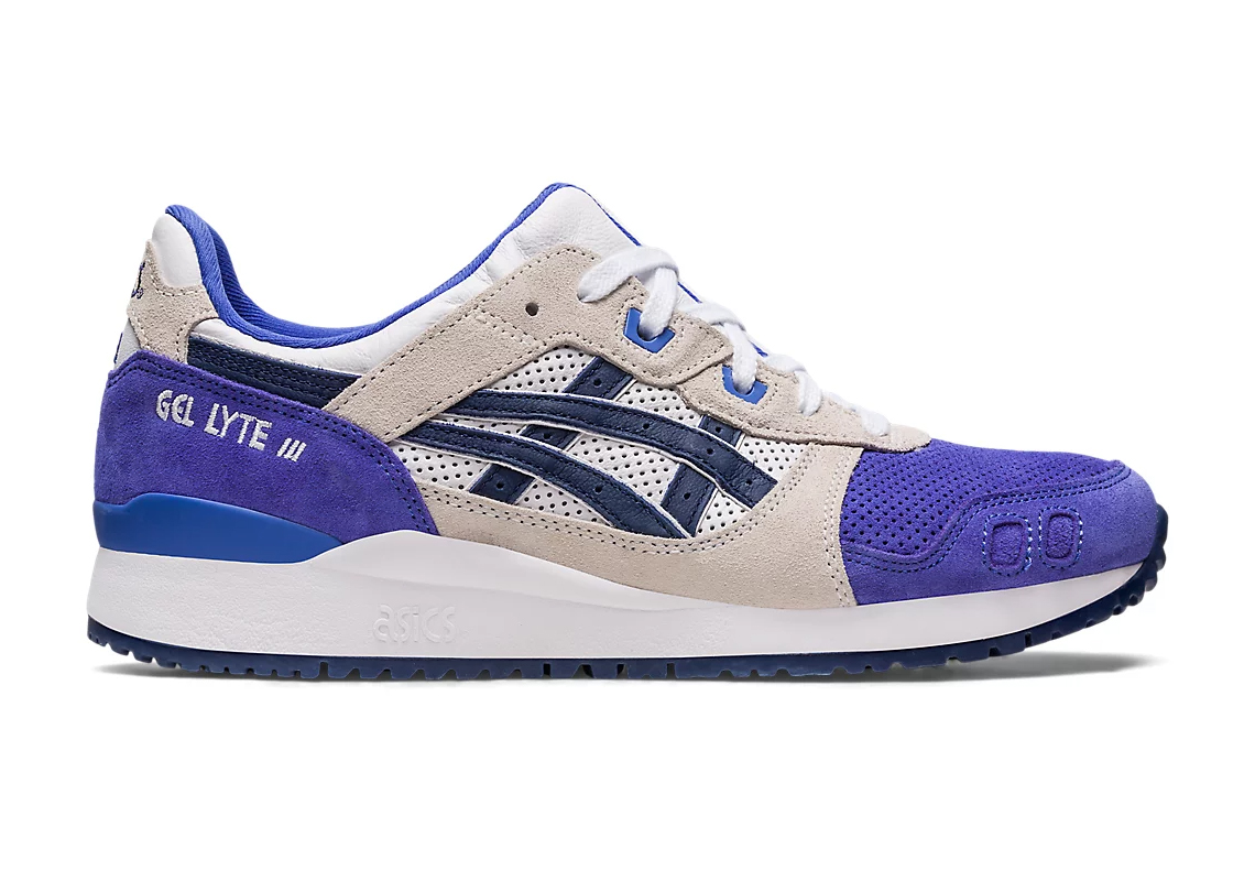 Asics Gel Lyte Iii Sapphire Indigo Blue 1201a762 401 1