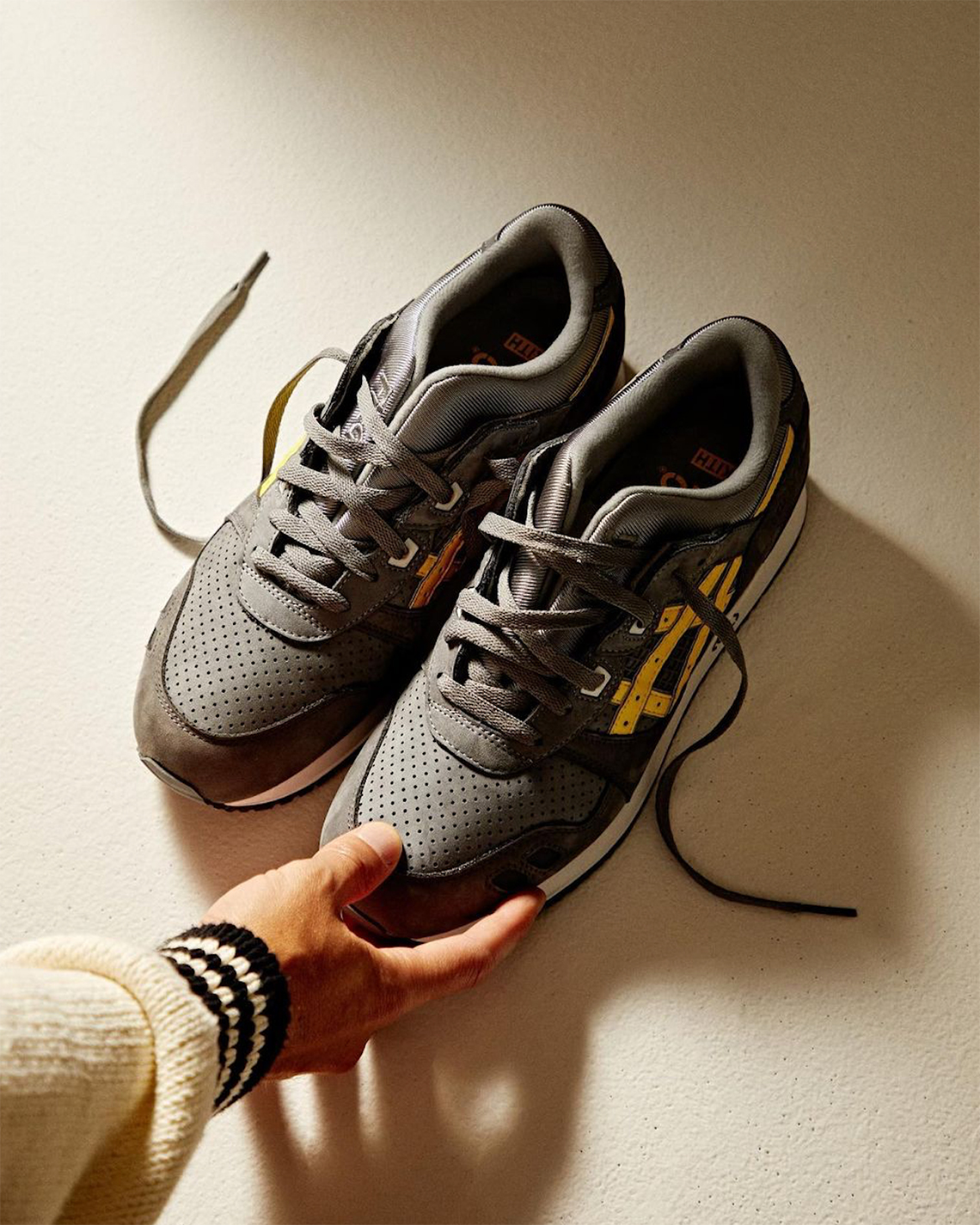 Kith Asics Gel Lyte Iii Remastered Super Yellow 1