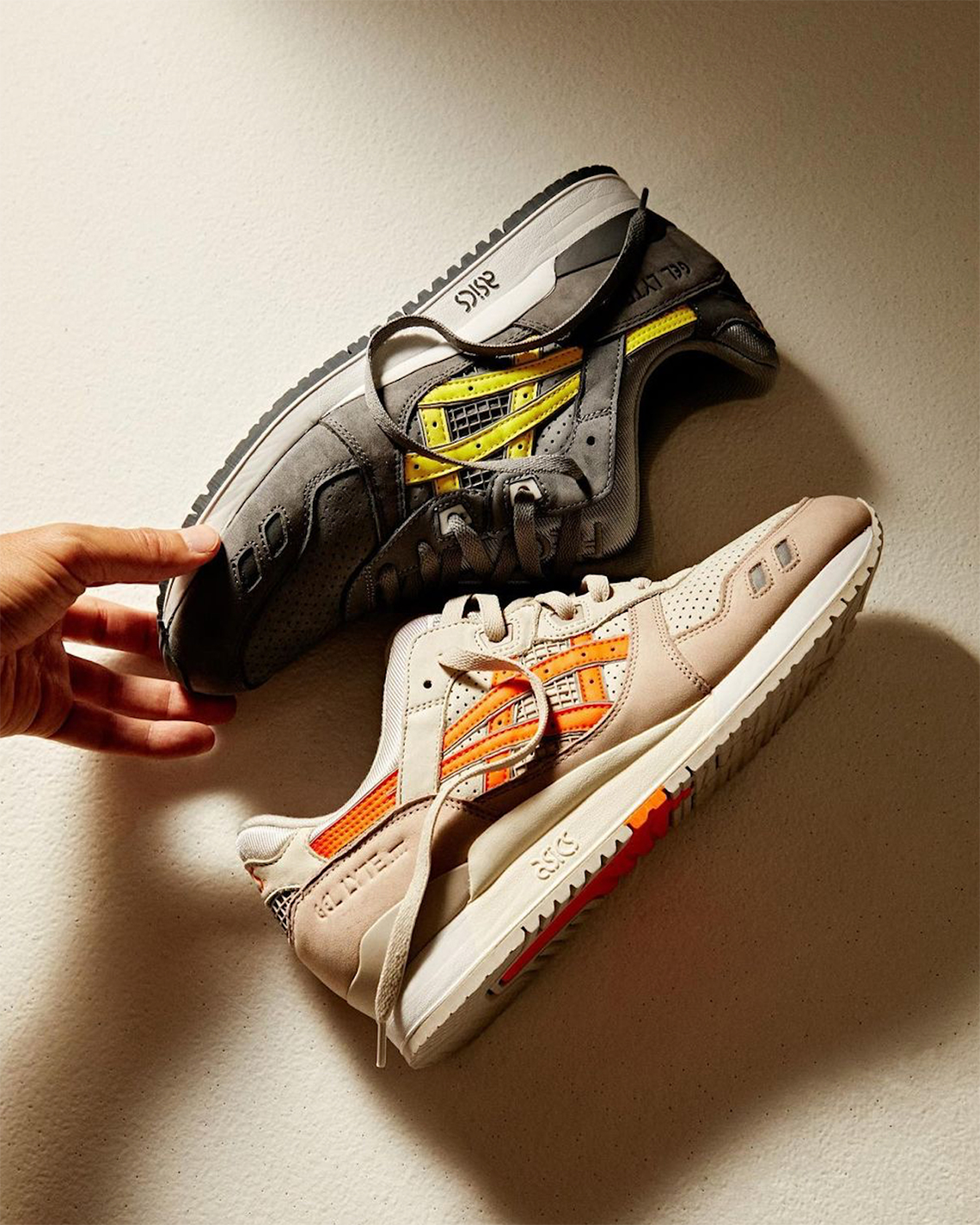 Kith Asics Gel Lyte Iii Super Yellow Super Orange