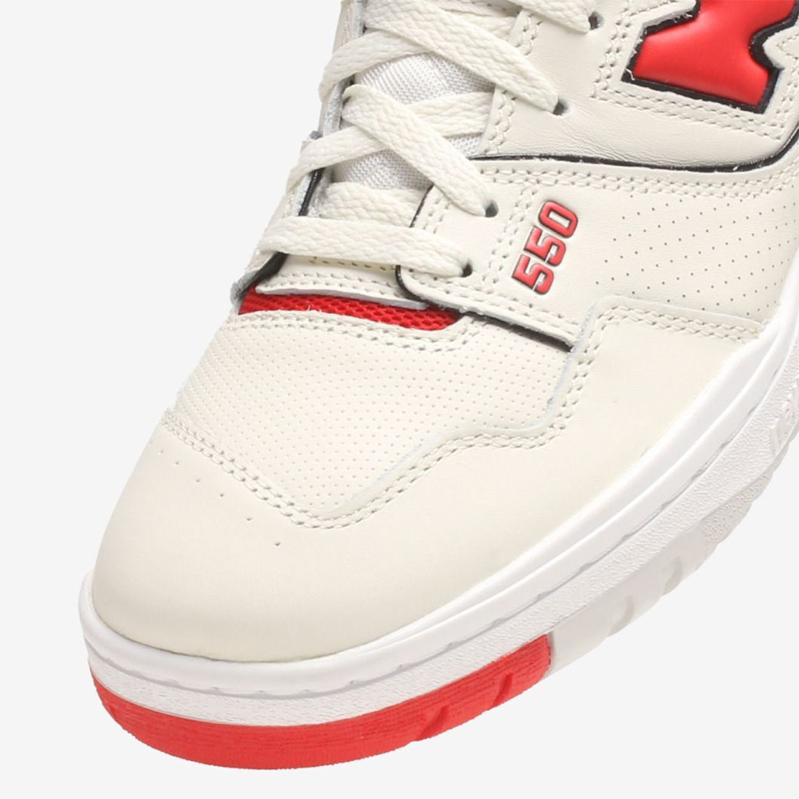 New Balance 550 Off White Chili Red Bb550vtb 5