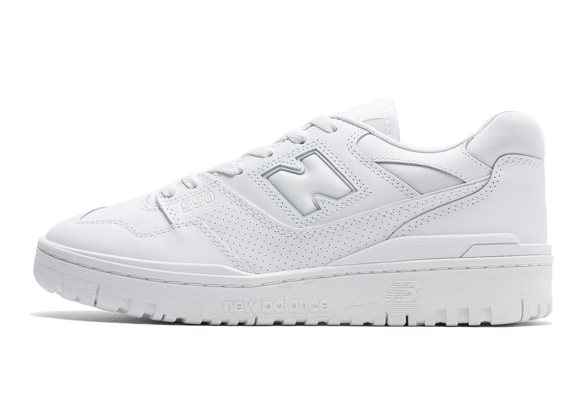 New Balance 550 Triple White Bb550www 1