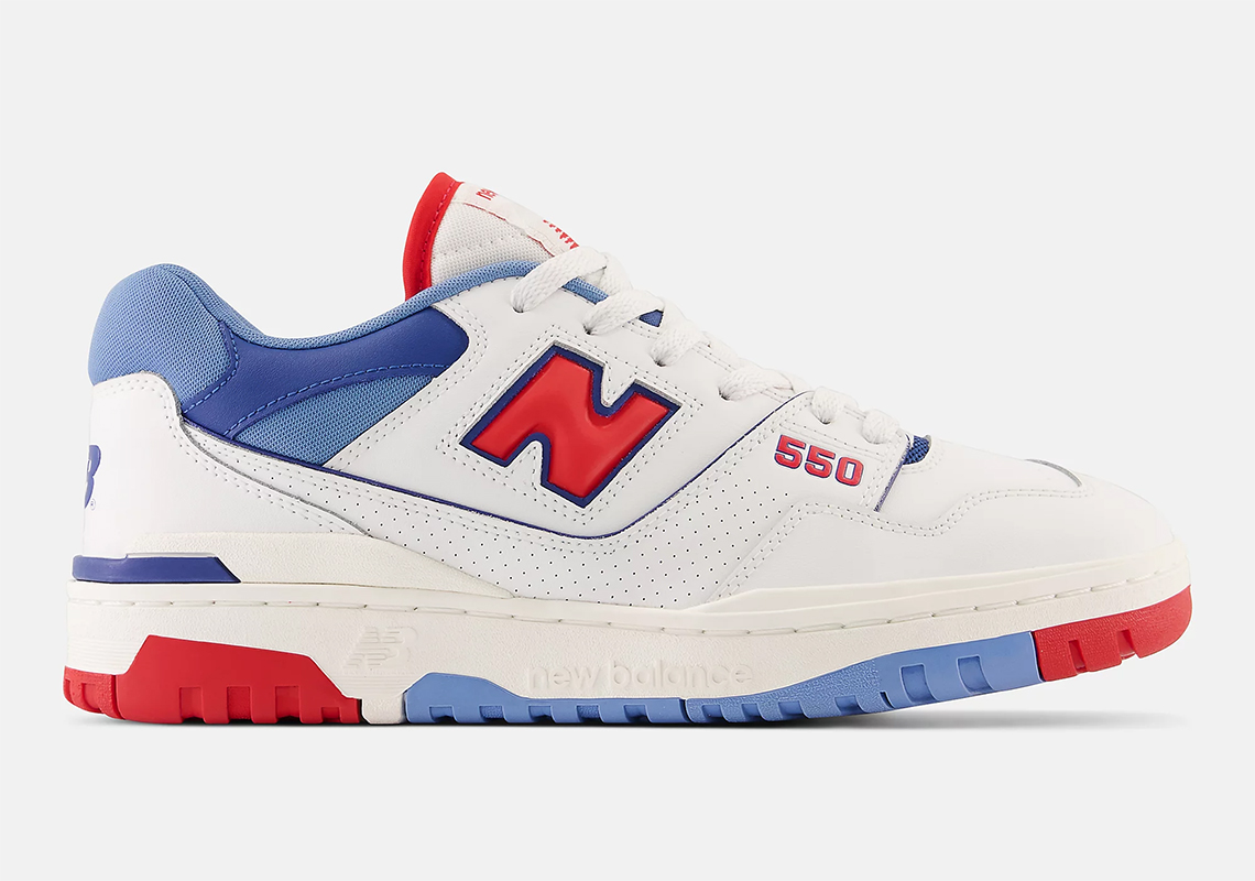 The New Balance 550 Borrows Shades From The Flag Of Chicago