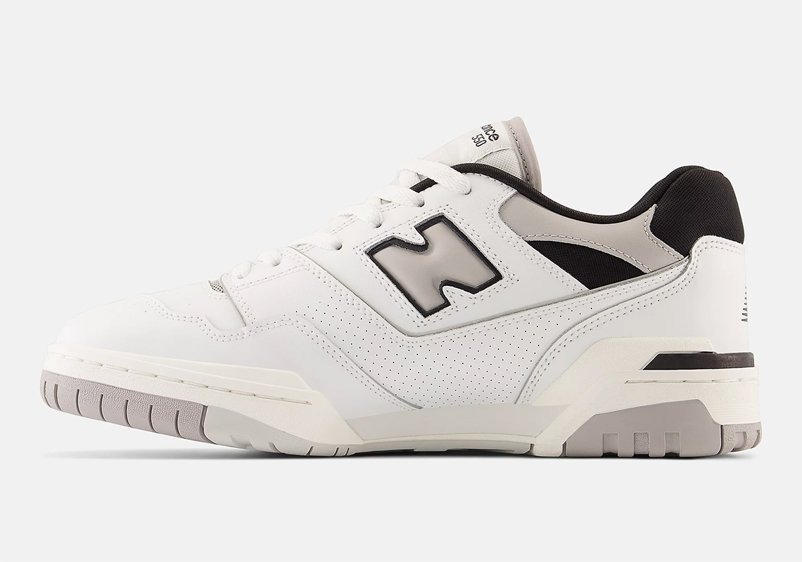 New Balance 550 White Grey Black Bb550ncl 2