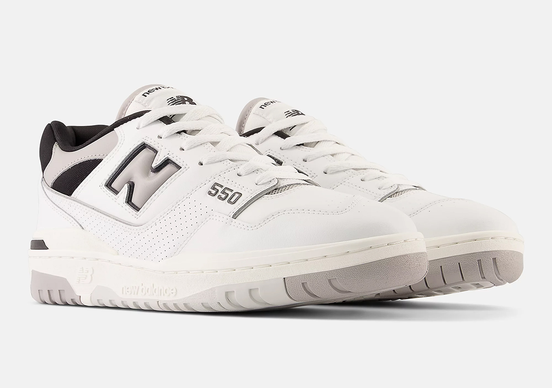 New Balance 550 White Grey Black Bb550ncl 4