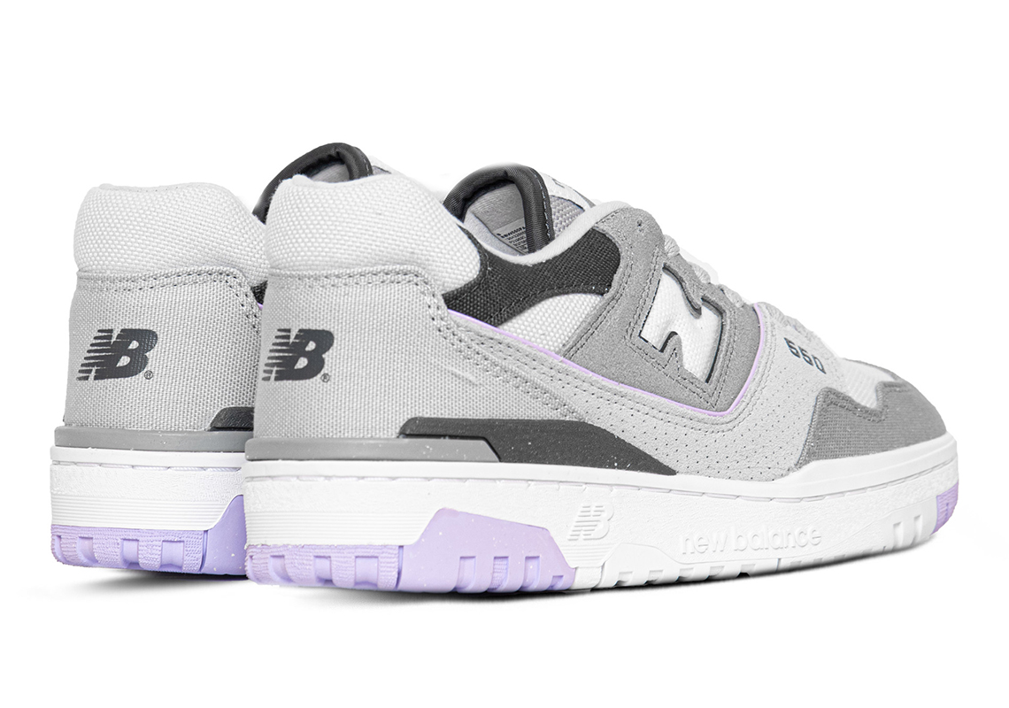 New Balance 550 Womens Grey Purple Bbw550fa 3