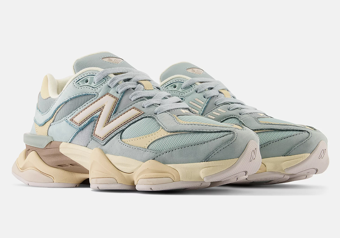 "Blue Haze" Mixes With Tan Accents Along The New Balance 9060