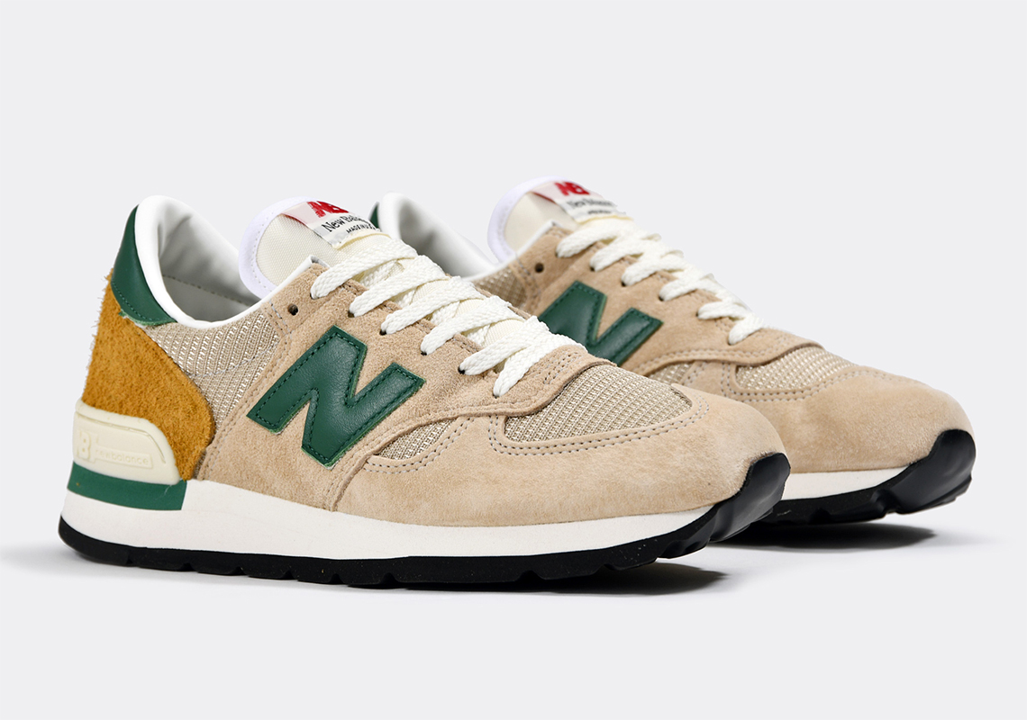 New Balance 990 Made In Usa Tan Green M990tg1 0