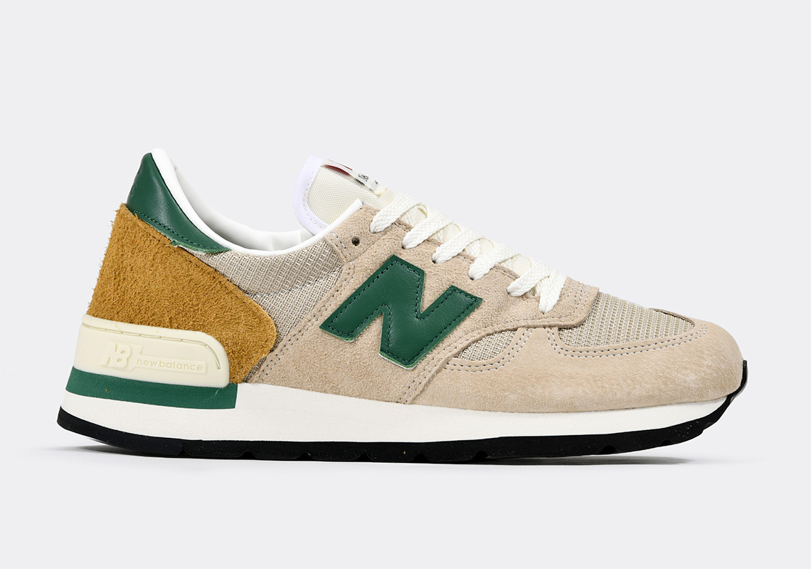 New Balance 990 Made In Usa Tan Green M990tg1 1