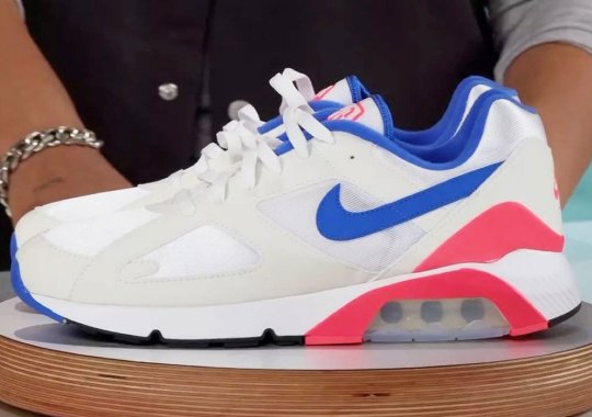 First Look At The Nike Air 180 “Ultramarine” With Big Bubbles