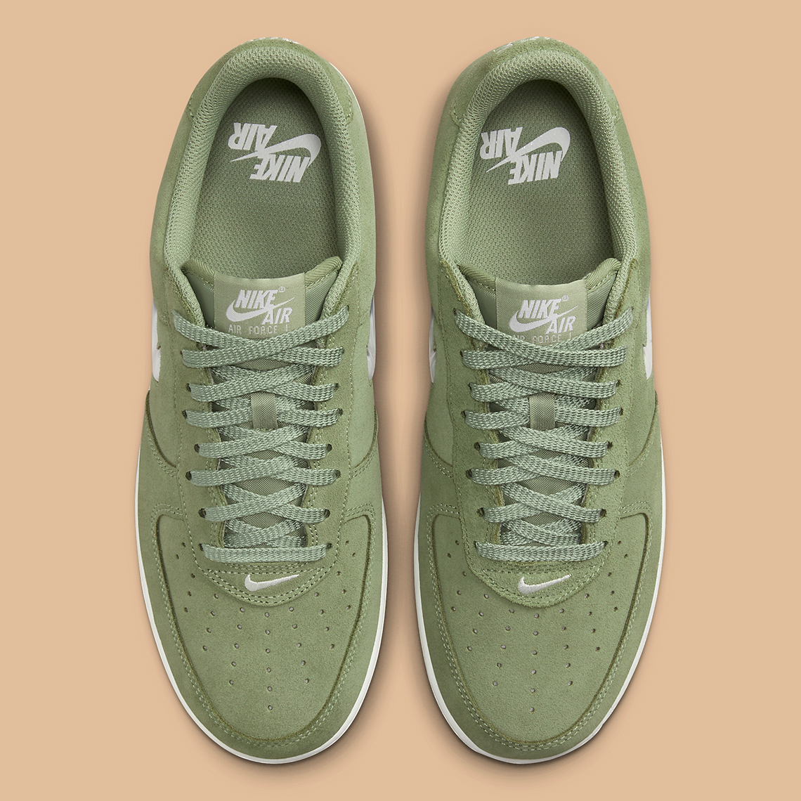 Nike Air Force 1 Low Color Of The Month Green Suede Dv0785 300 5