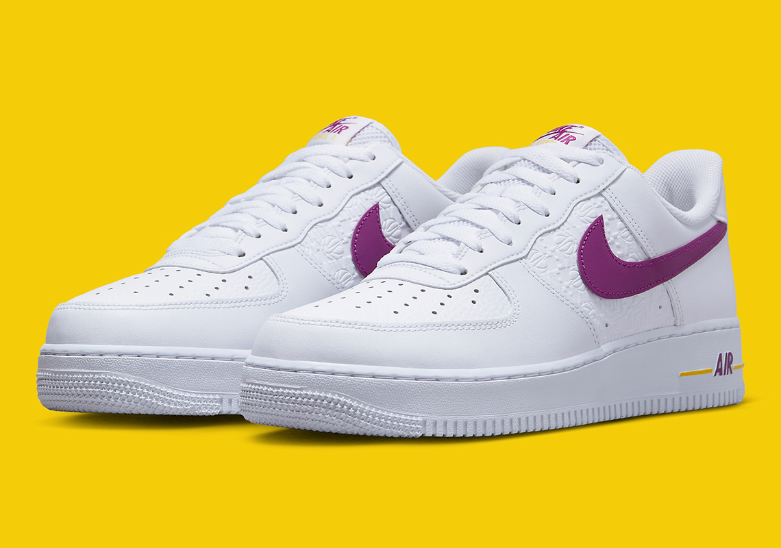 Nike Air Force 1 Low Emb Lakers Fj4209 100 5