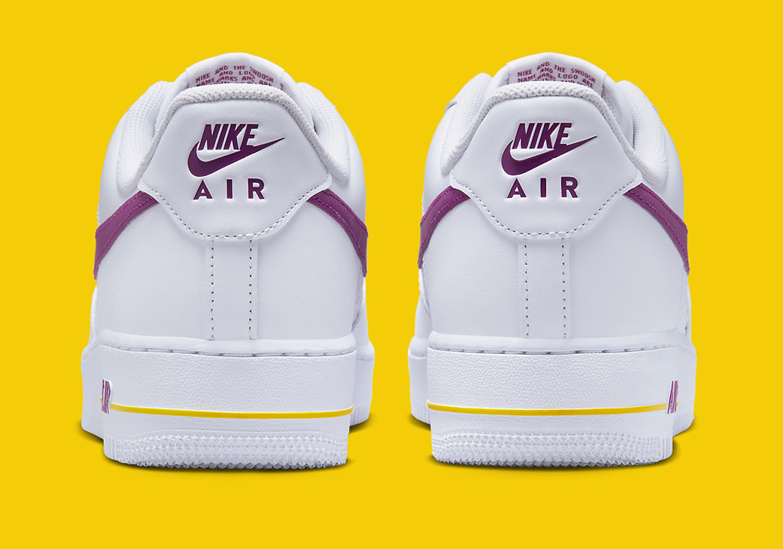 Nike Air Force 1 Low Emb Lakers Fj4209 100 6