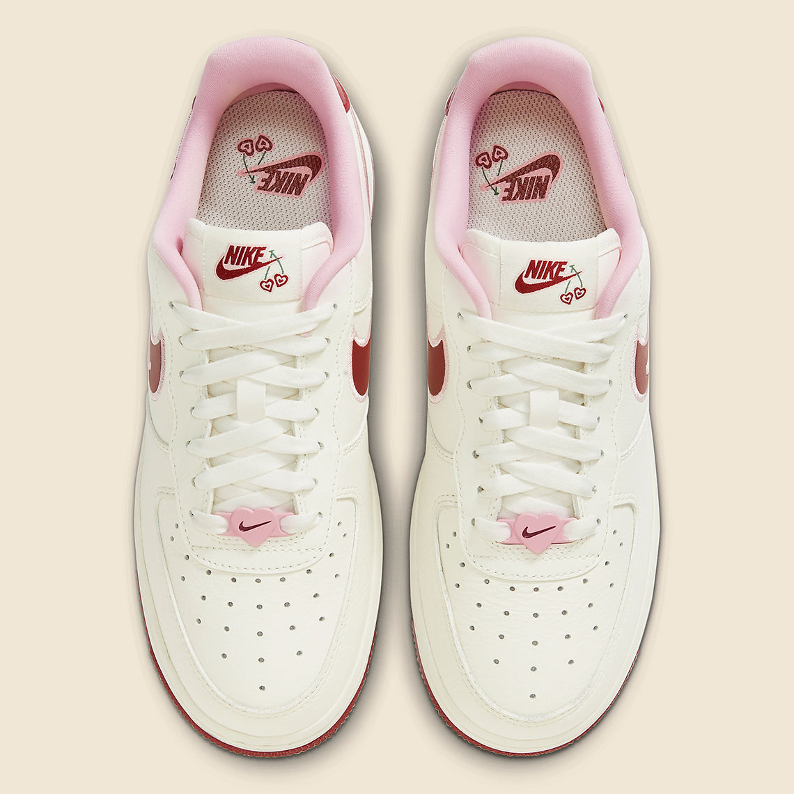 Nike Air Force 1 Low Valentines Day 2023 Heart Cherries 8