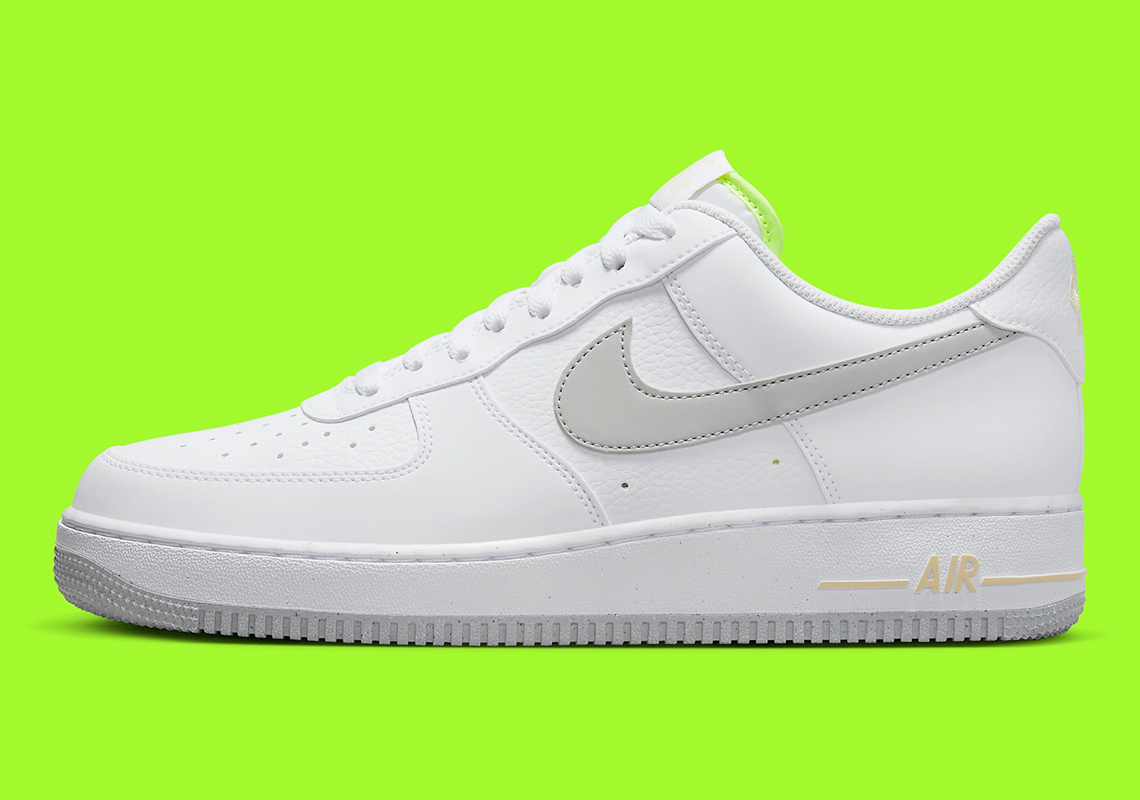 Nike Air Force 1 Low White Grey Volt Fj4825 100 5