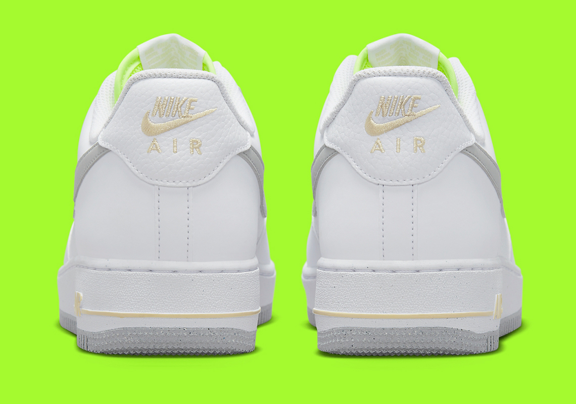 Nike Air Force 1 Low White Grey Volt Fj4825 1002