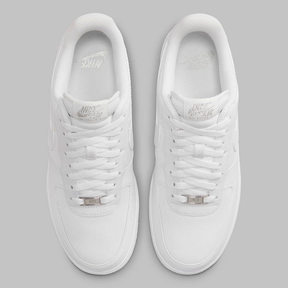 Nike Air Force 1 Low White Silver Fj4004 100 2