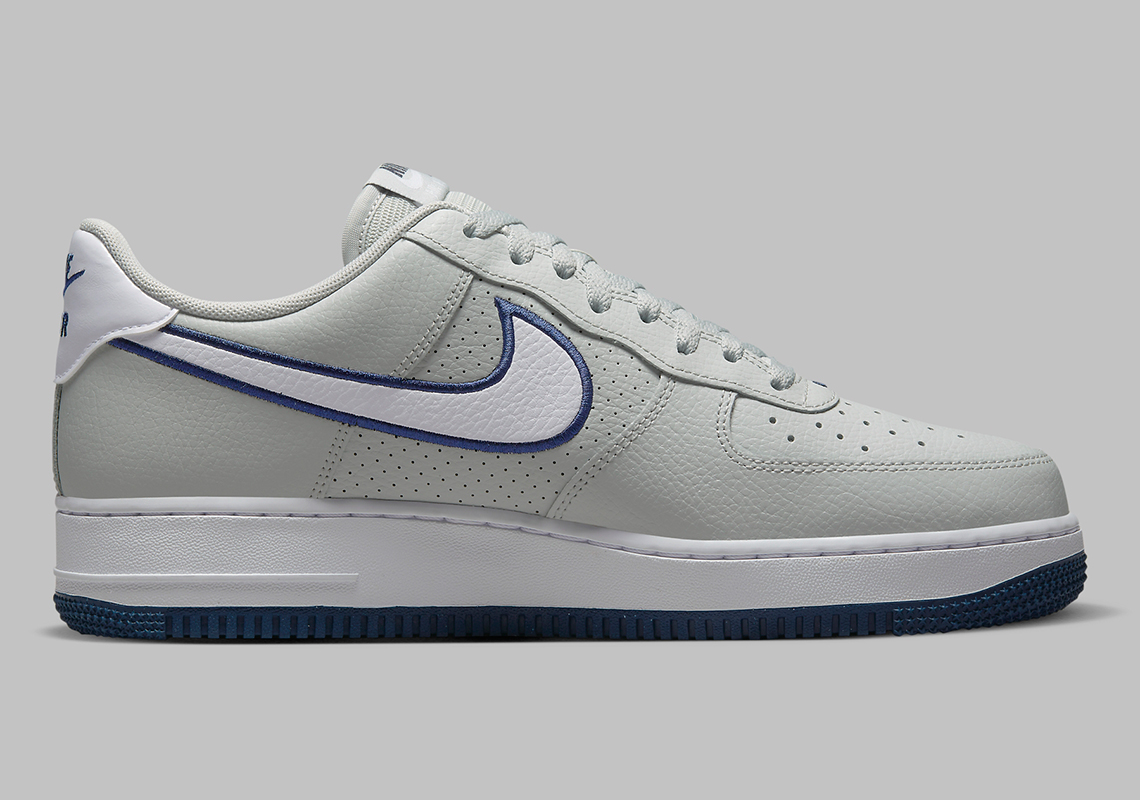 Nike Air Force 1 Low Wolf Grey Navy Fj4211 002 5