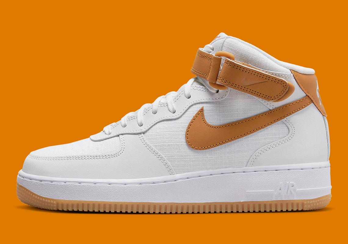 Nike Air Force 1 Mid Summit White Desert Ochre Dd9625 102 2