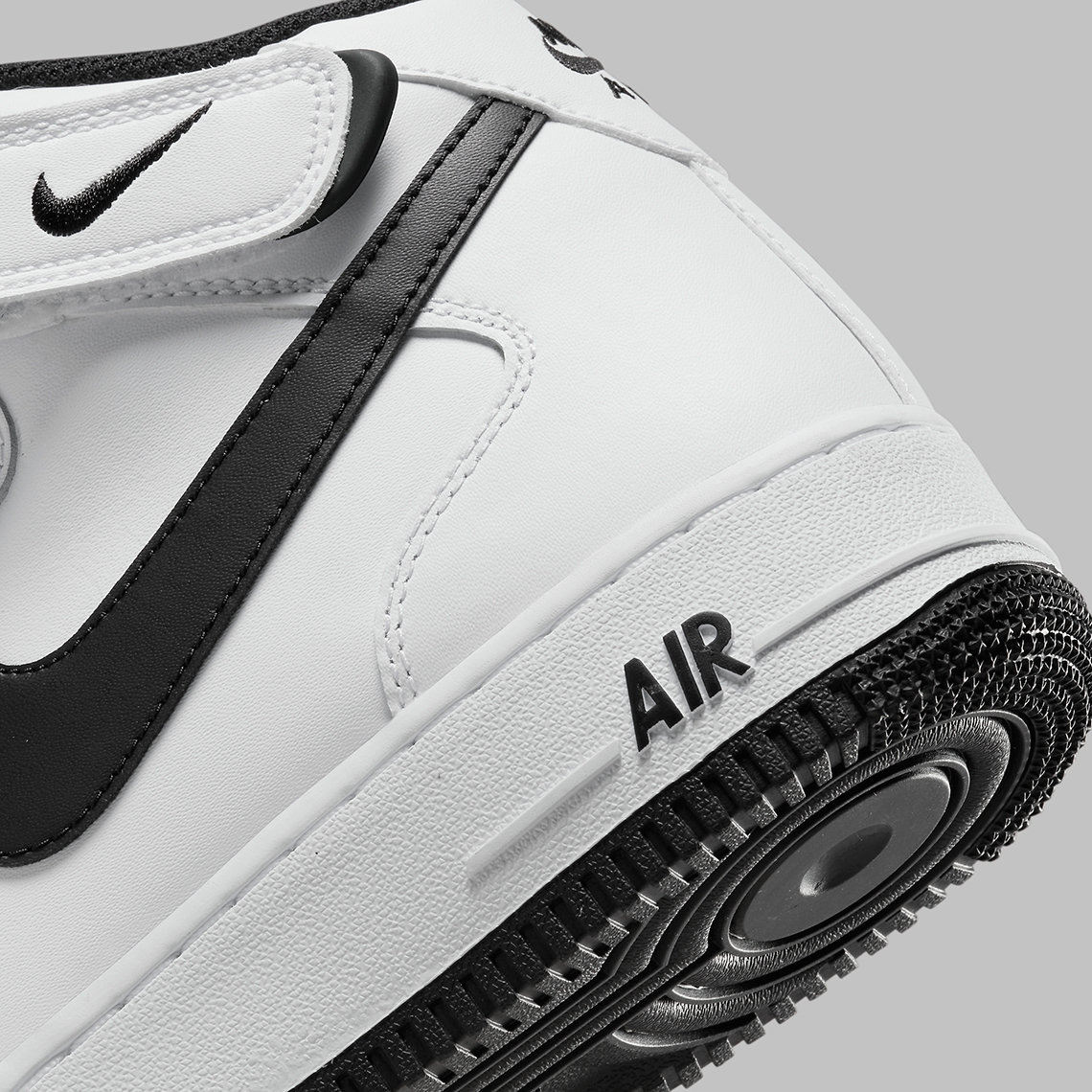 Nike Air Force 1 Mid White Black Dv0806 101 7