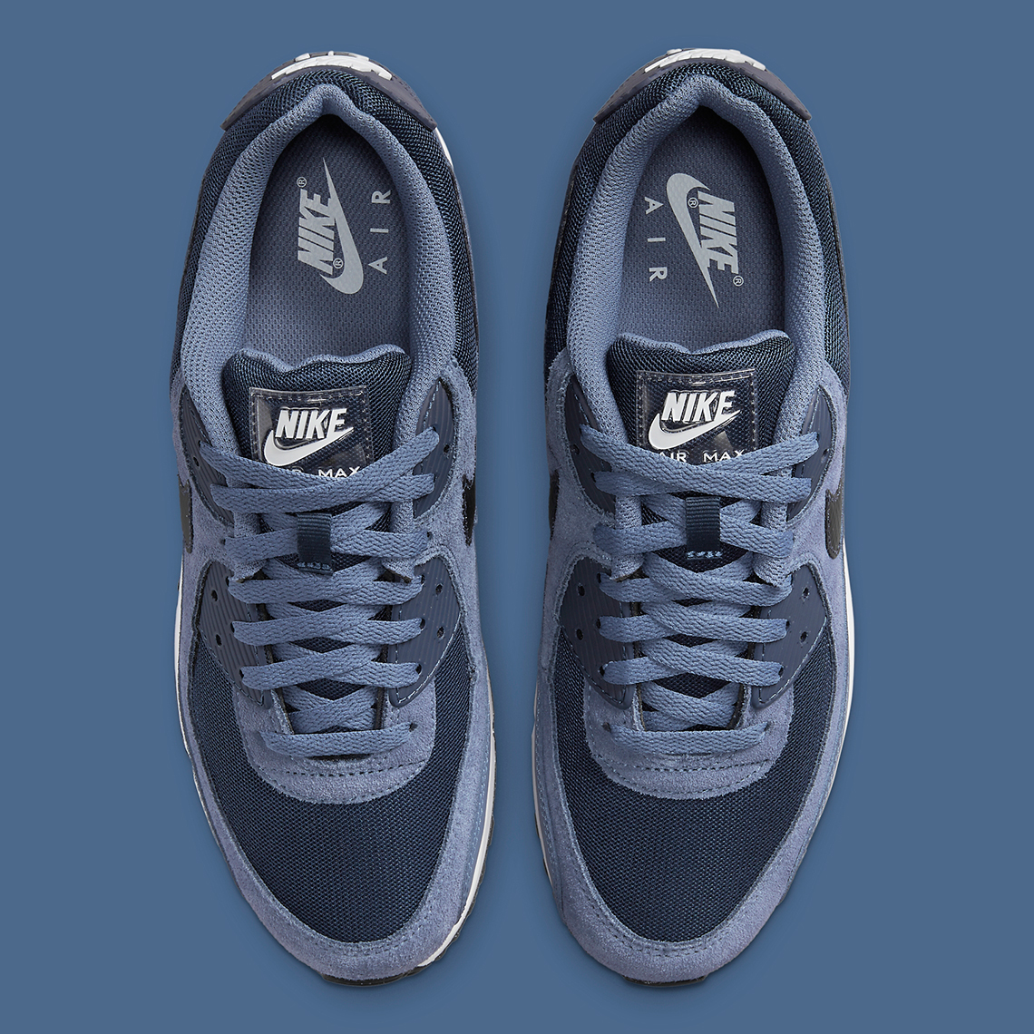 Nike Air Max 90 Diffused Blue White Black Obsidian Fd0664 400 4