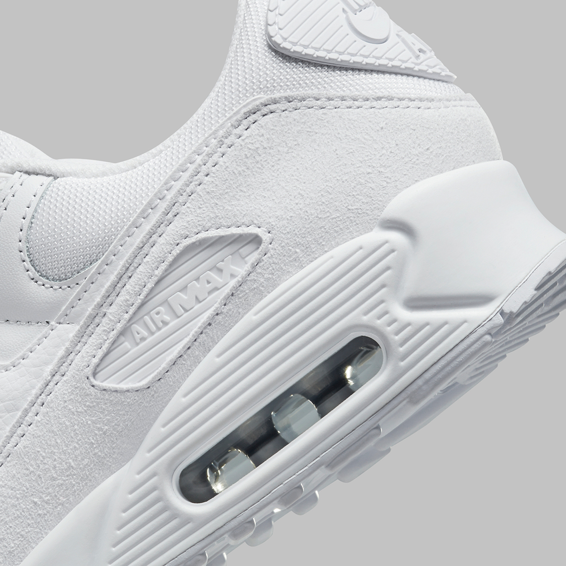 Nike Air Max 90 White Silver Fj4003 100 5
