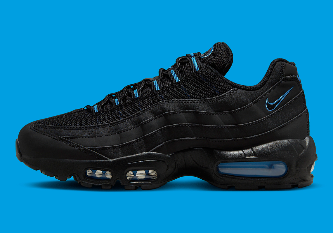 "Black/University Blue" Coats The Nike Air Max 95