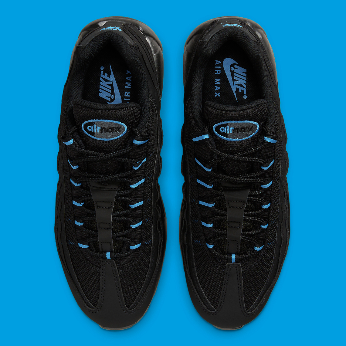 Nike Air Max 95 Black University Blue Fj4217 002 8