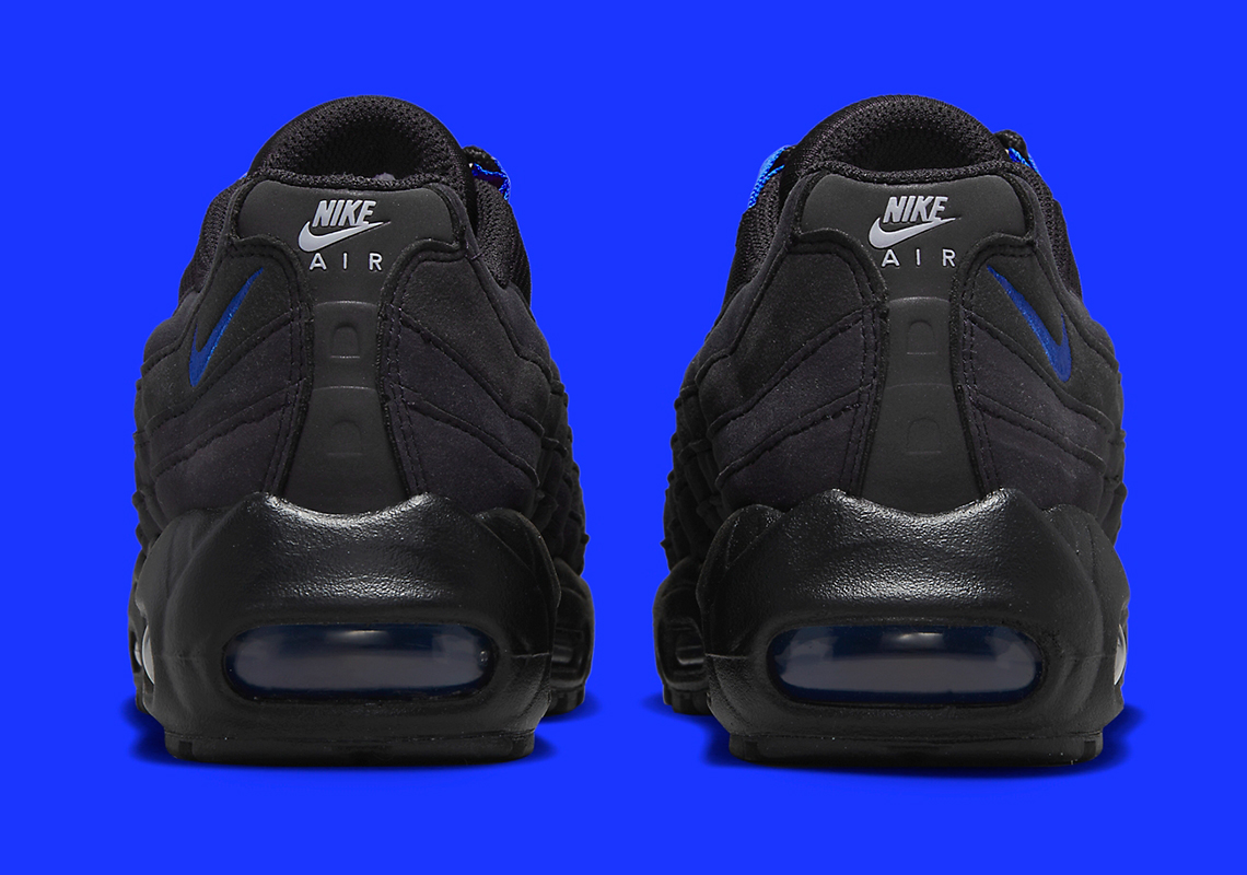 Nike Air Max 95 Gs Black Royal Fn3876 001 2