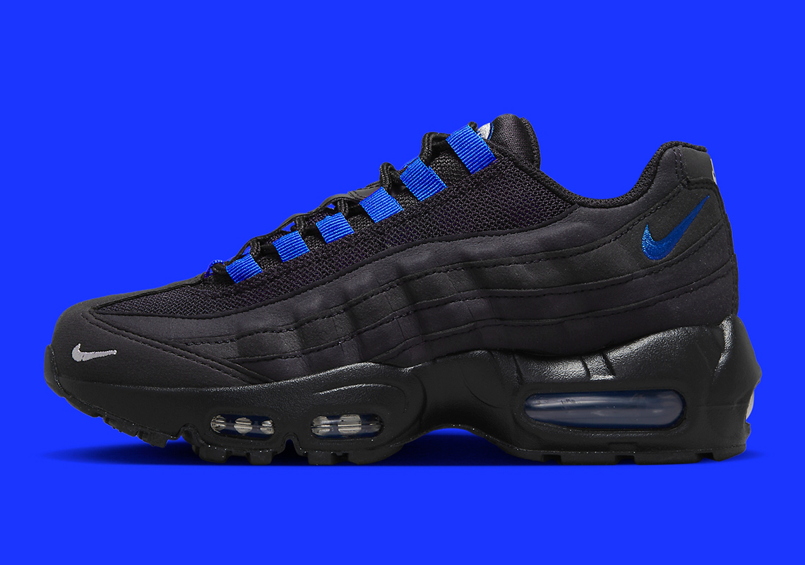 Nike Air Max 95 Gs Black Royal Fn3876 001 5